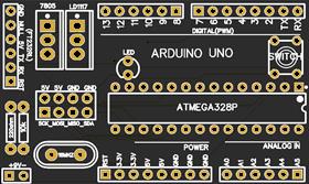 DIY ARDUINO UNO BOARD
